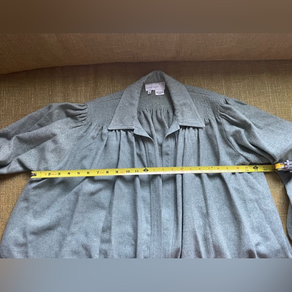 Vintage green wool swing jacket - Picture 8 of 9